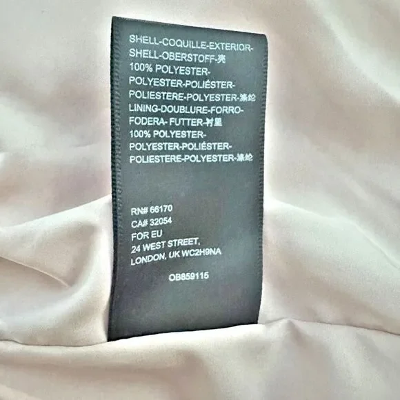 URBAN OUTFITTERS | Willow Fuzzy Drawstring Teddy Jacket Blush Pink | Size Medium - Picture 8 of 8